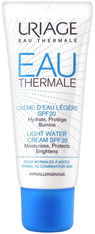 Uriage crème d'eau légère spf20 40 ml